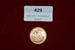 1958 Full Gold Sovereign