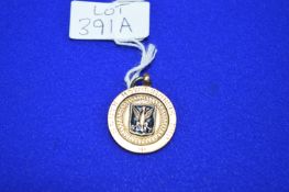 9k Gold Medallion 
