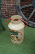 Painted Aluminium Milk Churn