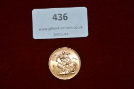 1963 Full Gold Sovereign