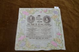 Paper Commemorative - Official Program of King Edward VII and Queen Alexandria's Visit