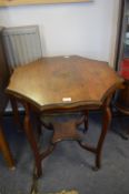 Victorian Inlaid Mahogany Occasional Table (AF)