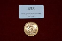 1958 Full Gold Sovereign