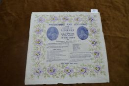 Paper Commemorative - The Opening of Kingsway and Oldwych by The King and Queen 1905