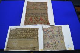 Three Samplers 1807