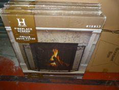 *Fireplace Screen 30
