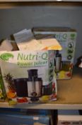 *Two Quest Nutri-Q Power Juicers