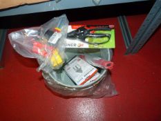 *Two Buckets and Garden Tools