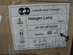 *Box of G4 12V Halogen Lamps