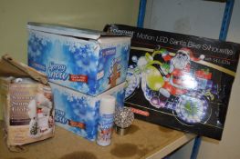 *Two Boxes of 24 Cans of Snow Spray plus Snow Glob