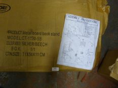 *Metal/Board Bookstand 21x50x11cm