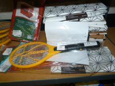 *Quantity of Paper Bags, Christmas Storage Bags and an Electronic Bug Swatter