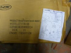 *Metal/Board Bookstand 21x50x11cm