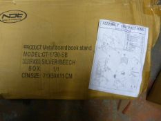 *Metal/Board Bookstand 21x50x11cm