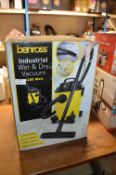 *Benross Industrial Wet & Dry Vacuum Cleaner