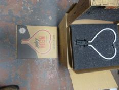 *Blue Heart Glass Neon Insert x4