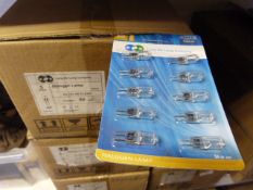 *100 Packs of 10 G4 12V 5W Halogen Bulbs
