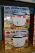 *Two 1.8L Rice Cookers
