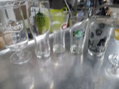 * selection of branded glasswear x 25 items