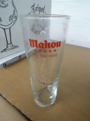 * 24 x Mahou glasses