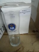 * 6 x Munchen tall pint glasses