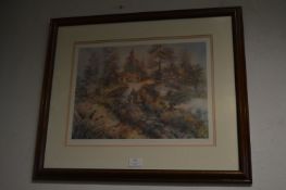 Signed Framed Print by Gillian McDonald - Autumn S