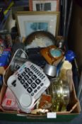Household Goods; Clocks, Pictures, Telephones, etc