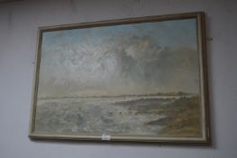 Oil on Board Seascape by J. Grinstead '88