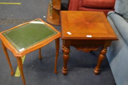 Two Wooden Side Tables