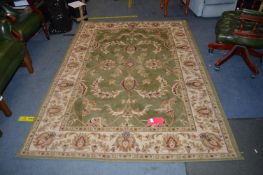 Green & Gold Rug 230x160cm