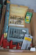 Router Bits and Drill Bits etc.