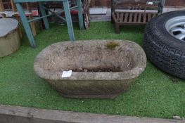 Reconstituted Stone Garden Trough