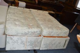 Electric Bed Comprising 2 Single 33