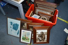 Framed Pictures and Prints, Sketches of Amsterdam,