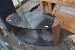 Smoked Glass Tv Stand