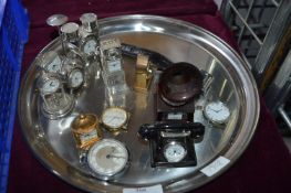 Miniature Clocks and Watches