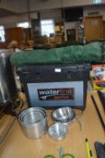 Waterline Fishing Match Seat Box plus Folding Chai