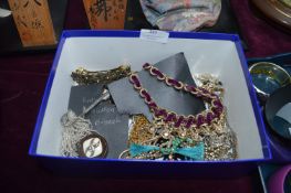 Costume Jewellery; Necklaces, Bracelets, etc.