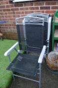 Four Folding Garden Chairs