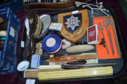 Collectible Items Including Antiquities, Mirrors,