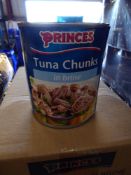 *11 x 800g Princes tuna chunks in brine