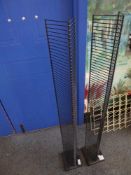 *2 x tall CD racks. 1250h