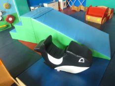 *foam slide and foam rocker. Slide - 1000w x 2800d x 800h