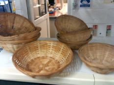 * 5 x small wicker baskets