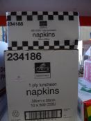 *10 x 500 1ply luncheon napkins