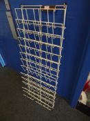 *wire leaflet rack. 430w x 1200h