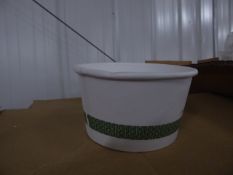 * 12oz disposable pots