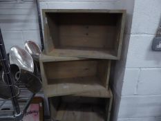 * 3 x crates. 500w x 300d x 250h