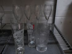 * 10 x assorted glasses
