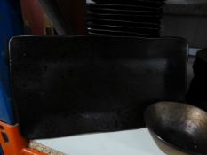 * selection of rectangle plates/side plates x 35 items